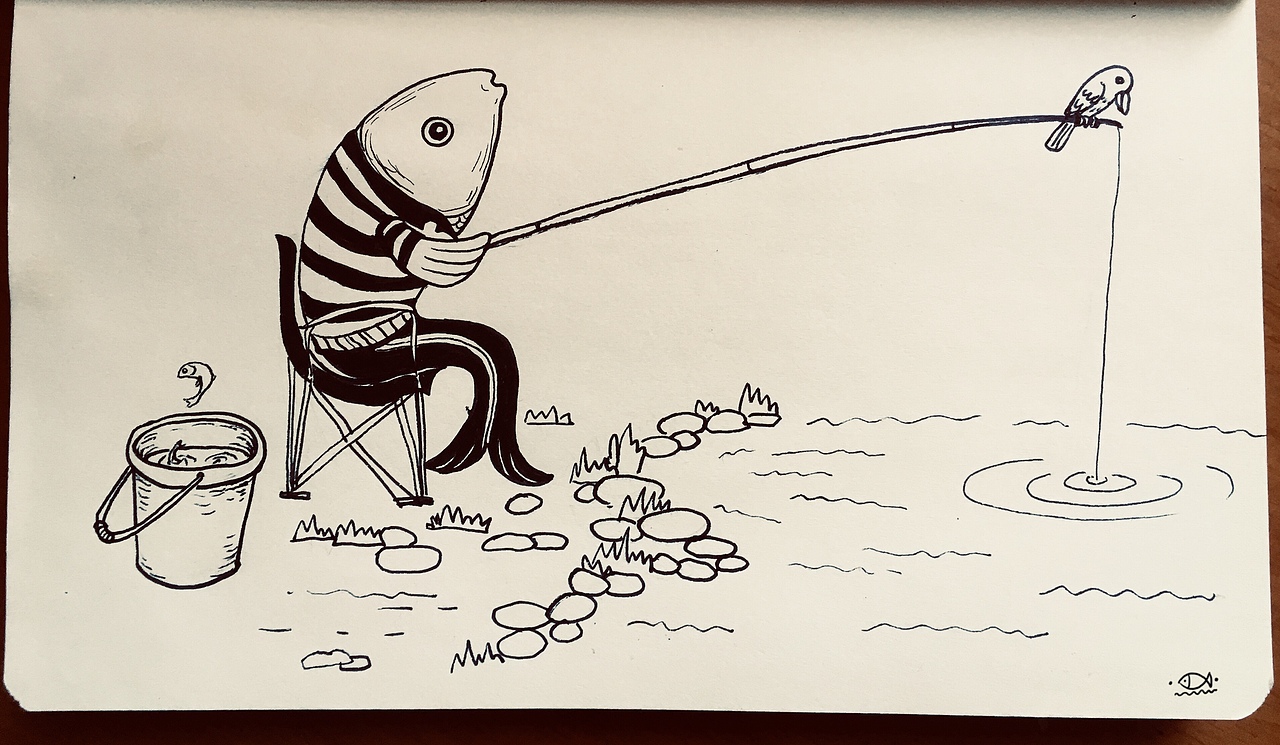 我有一个本子和一支笔