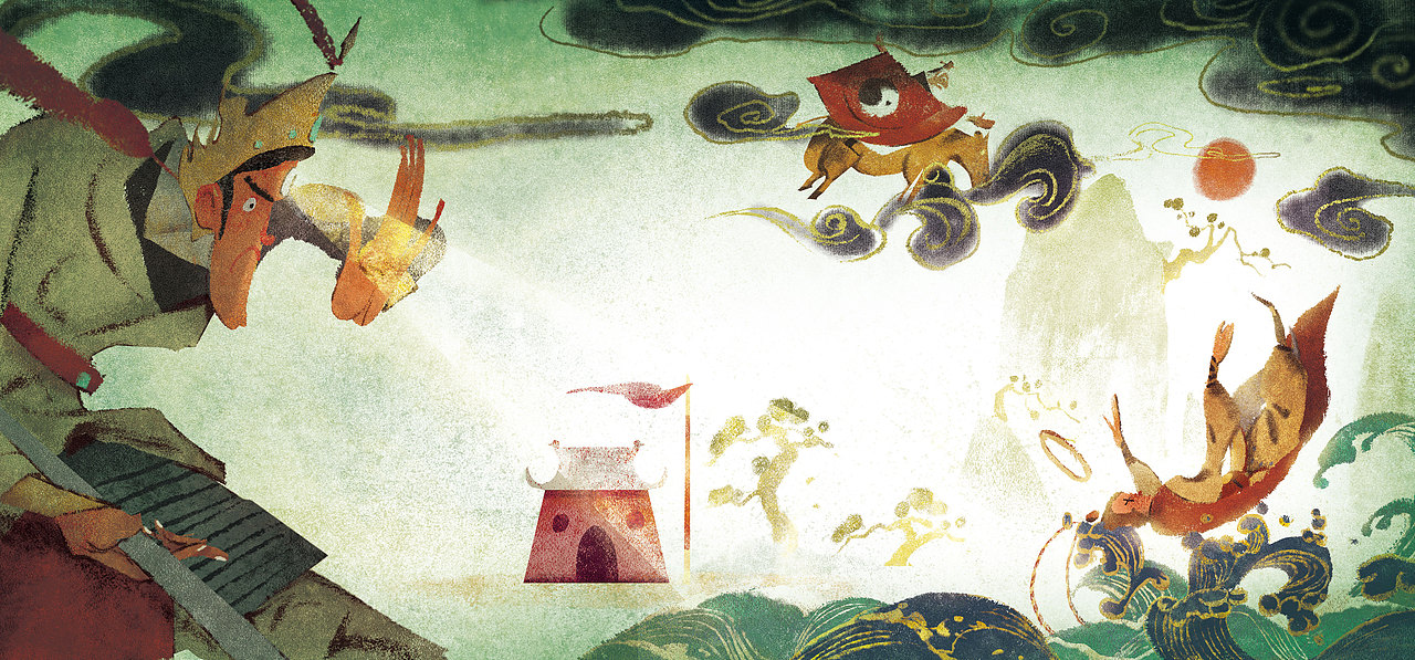 西游绘本（图ZMjMzMzc4ODc2） - 绘本 - 站酷设计师肖楚杰Jasper原创素材 - 站酷ZCOOL