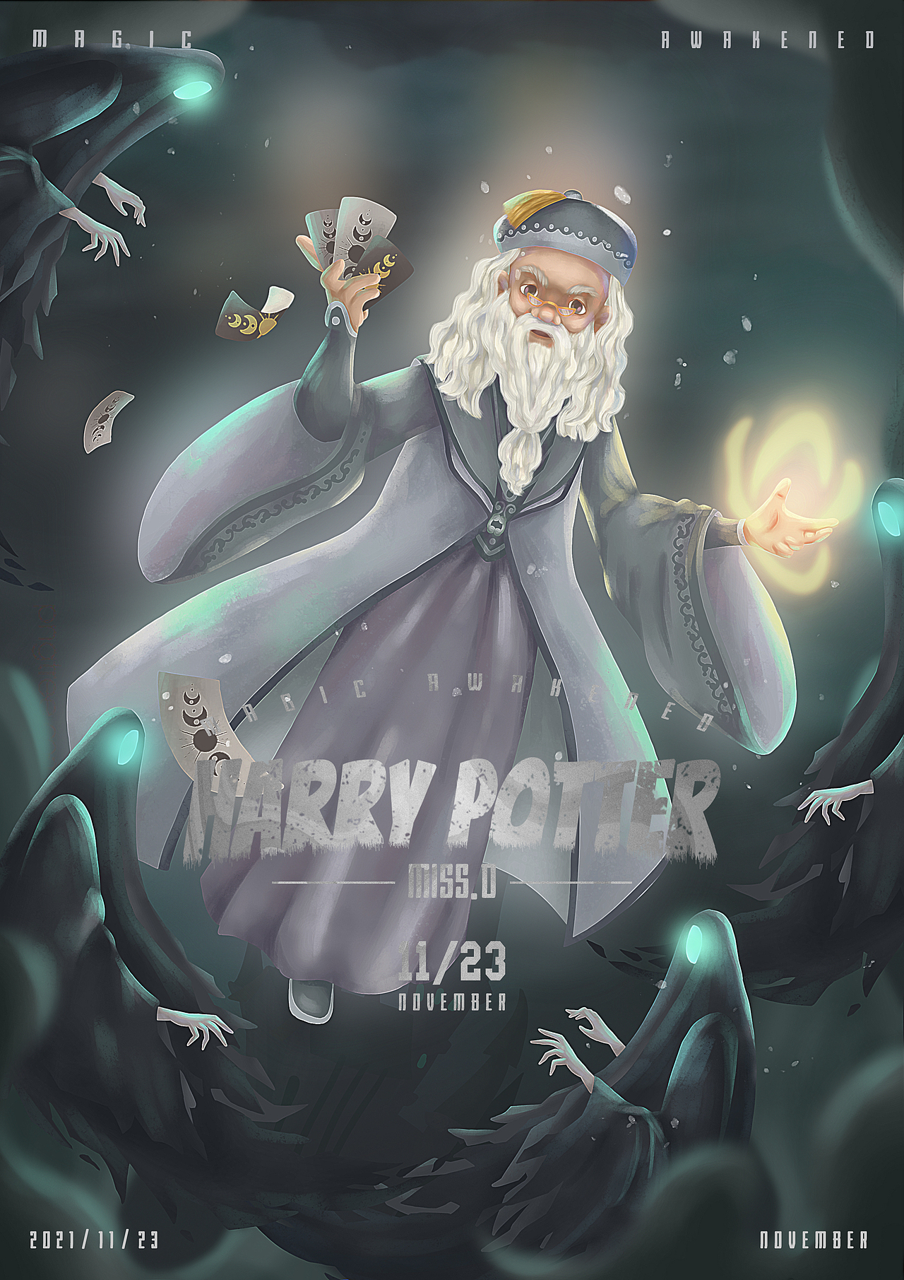 哈利波特魔法厚涂（图ZMjgwNjMzNzA4） - 创作习作 - 站酷设计师河豚吃鱼丸Miss_D原创素材 - 站酷ZCOOL