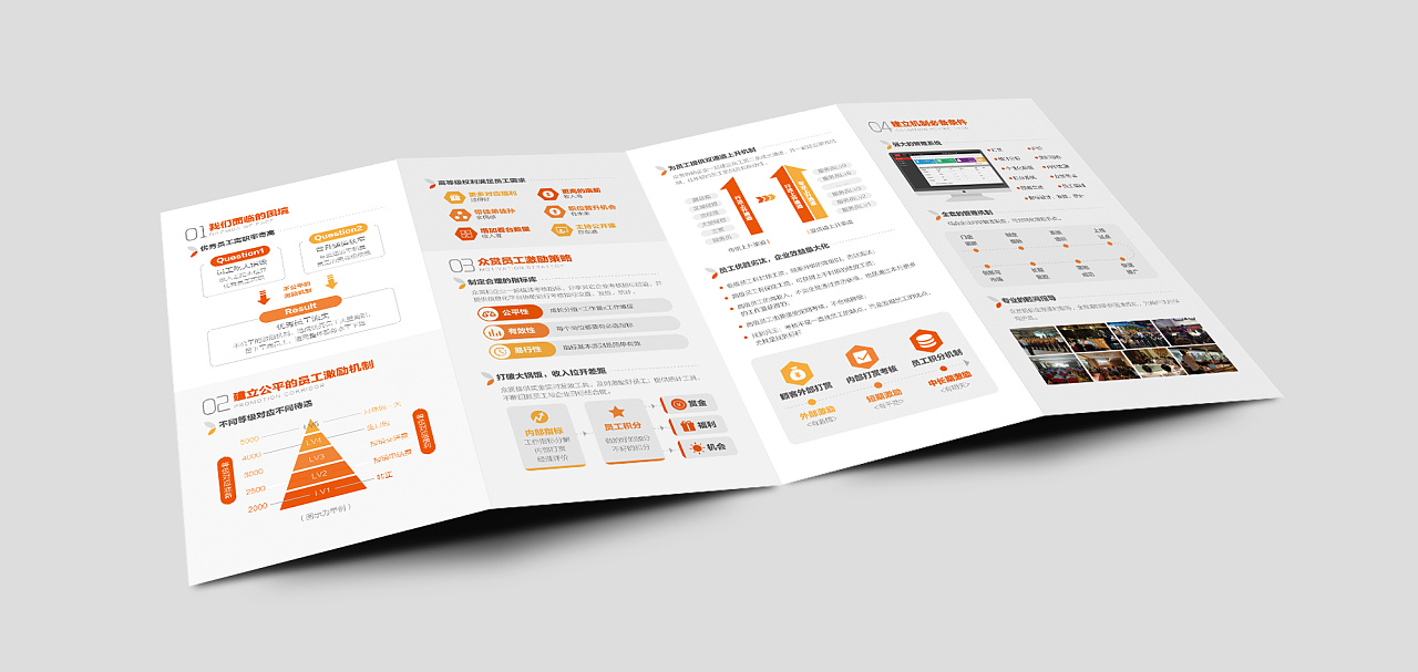 公司业务宣传折页