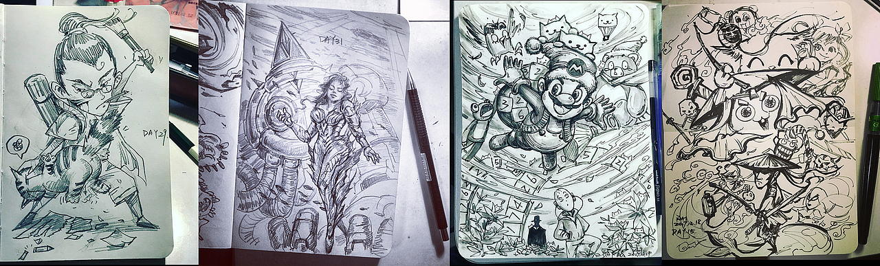 聚沙成塔 2018作品整理（图ZMTIyNTMzODI4） - 艺术插画 - 站酷设计师方团团原创素材 - 站酷ZCOOL