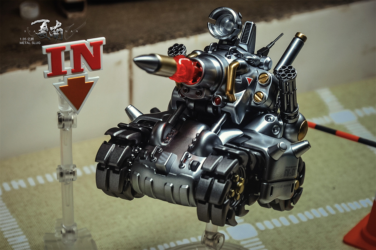 亿辉 1:35 合金弹头小坦克