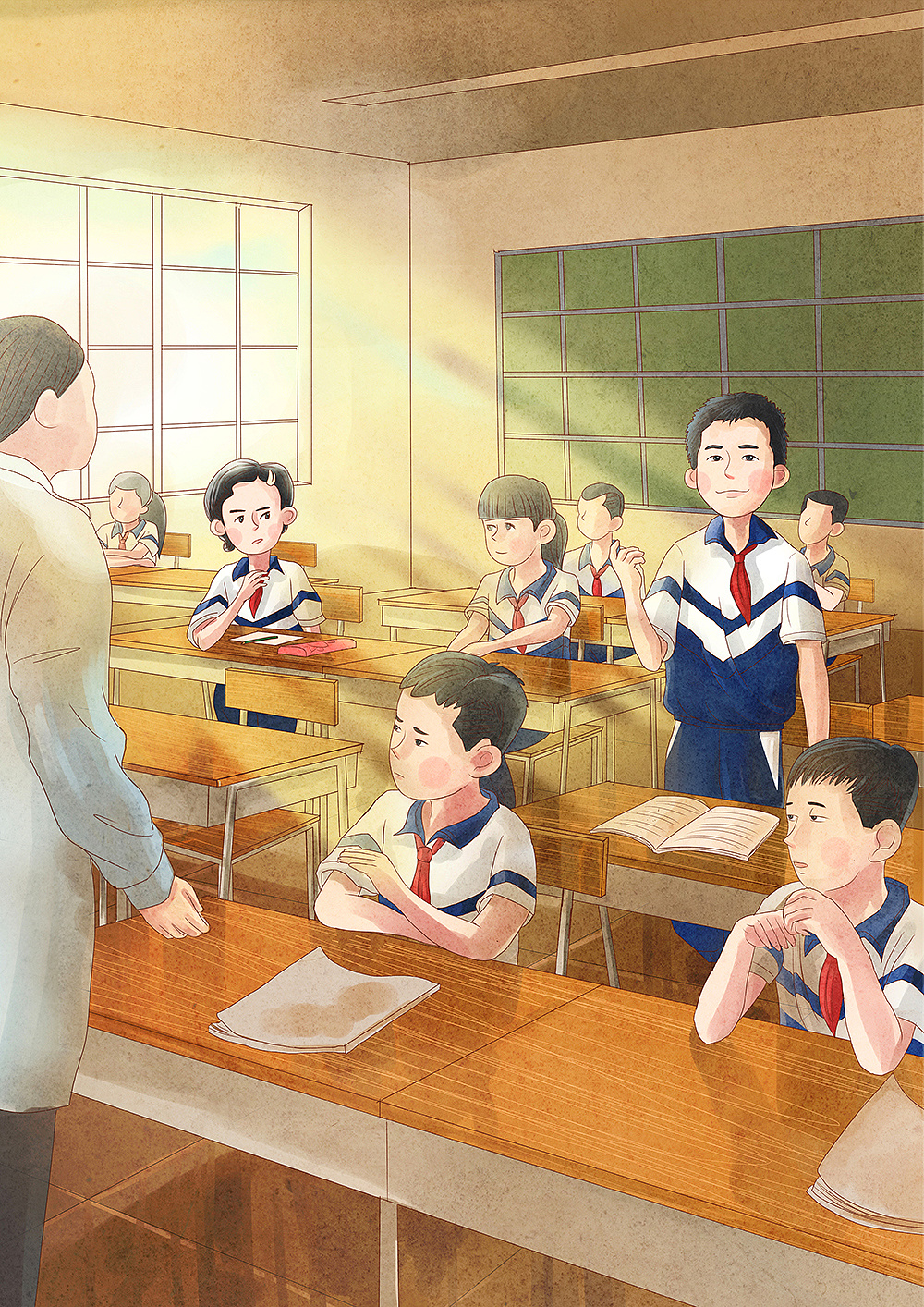 《婚礼插画》定制,那些年一起走过的岁月