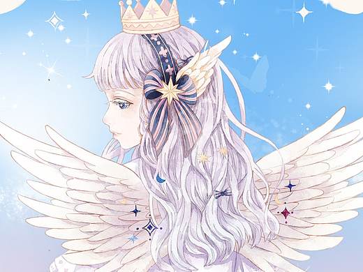 幻想少女三部曲（個人主頁-ZMzI1NDMwNjA=） - 商業(yè)插畫 - 站酷設(shè)計師風(fēng)子洛原創(chuàng)素材 - 站酷ZCOOL