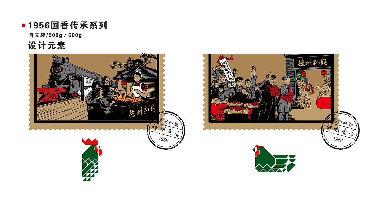 德州扒鸡集团包装设计（已上市）（图ZMTIzNzc3NTAw） - 包装 - 站酷设计师游观四海原创素材 - 站酷ZCOOL