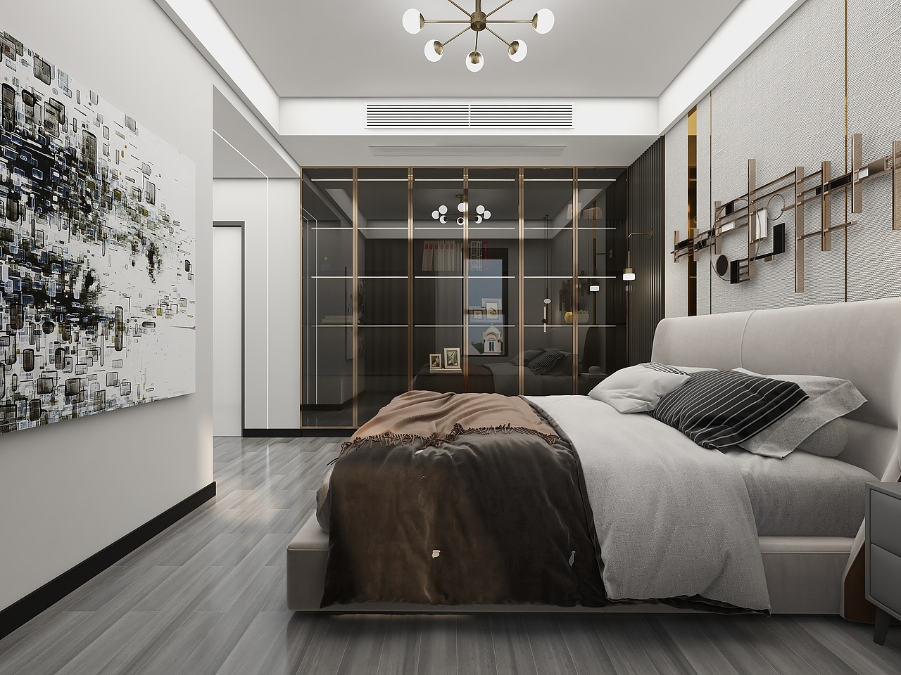 四川邻水紫宸云墅（170平方现代轻奢复式五居室）（图ZMjkzODQxOTU2） - 家装设计 - 站酷设计师设计师成爽原创素材 - 站酷ZCOOL