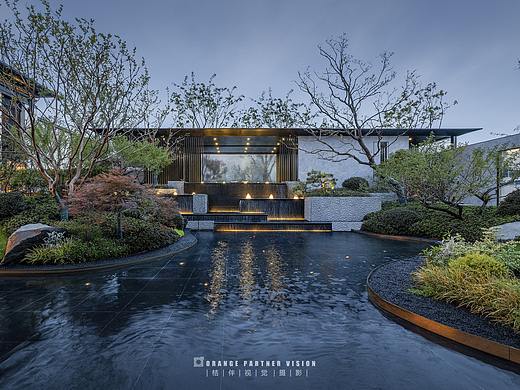 景观摄影：无锡龙湖华亨天玺示范区/桔伴视觉