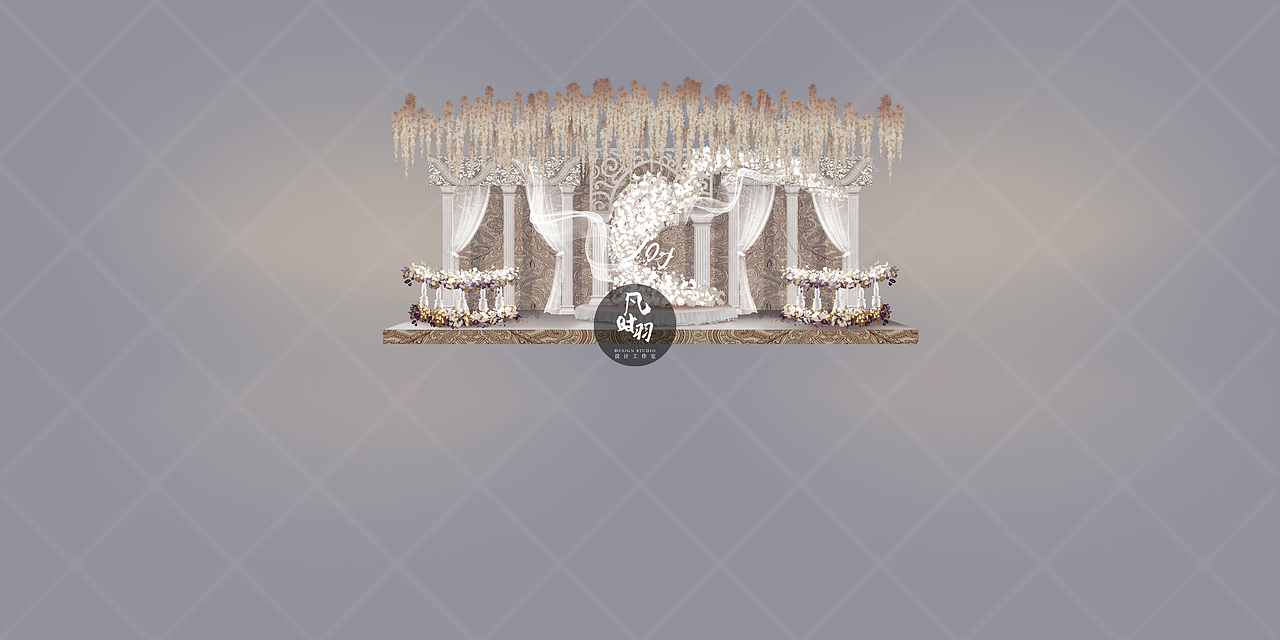 婚礼手绘 — 电脑 「圆舞曲」