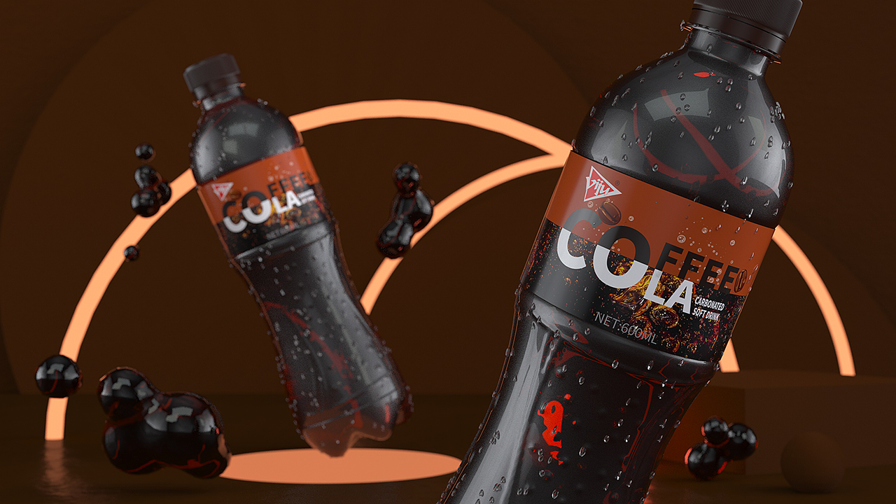 唯久咖啡汽水包装设计