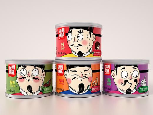 圣智扬作品&食品包装设计 颂潮辣酱包装设计