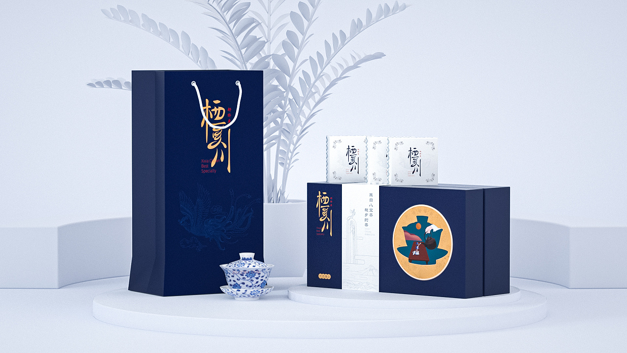 栖夏川八宝茶|平面|包装|阿勉啊 - 原创作品 - 站酷 (zcool)