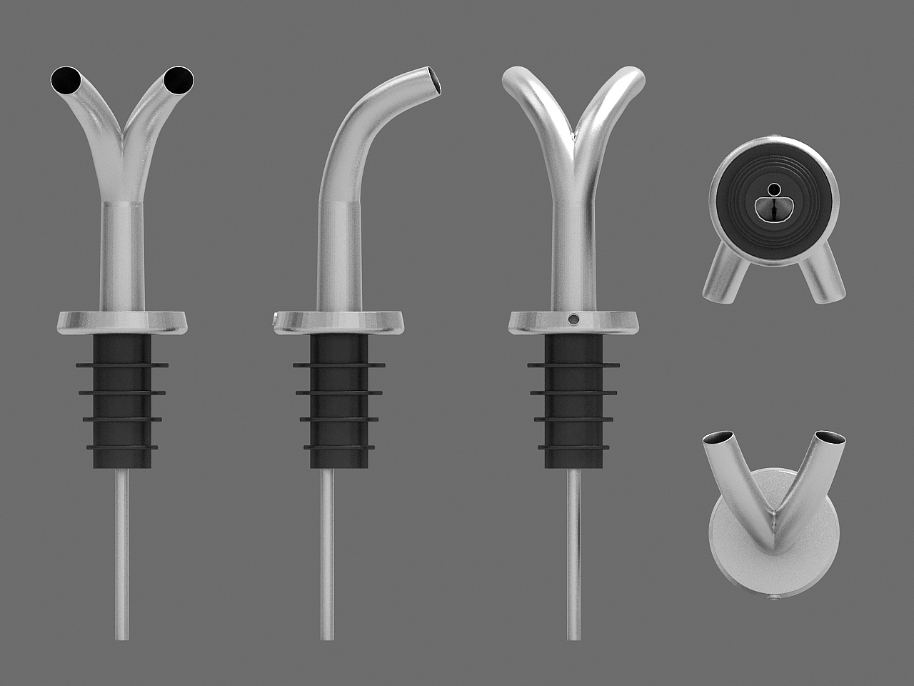 冰桶/倒酒器/酒瓶效果图（图ZMTM2ODI3Njcy） - 其他三维 - 站酷设计师沉默的卡卡原创素材 - 站酷ZCOOL