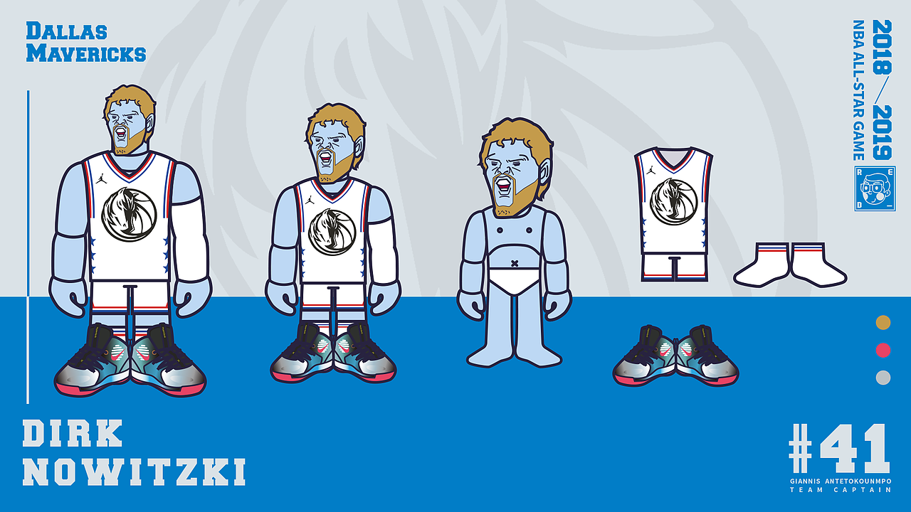 NBA ALL-STAR GAME 2019 大集合（图ZMTUxMjYyNjQ4） - 创作习作 - 站酷设计师洪猙獰_原创素材 - 站酷ZCOOL