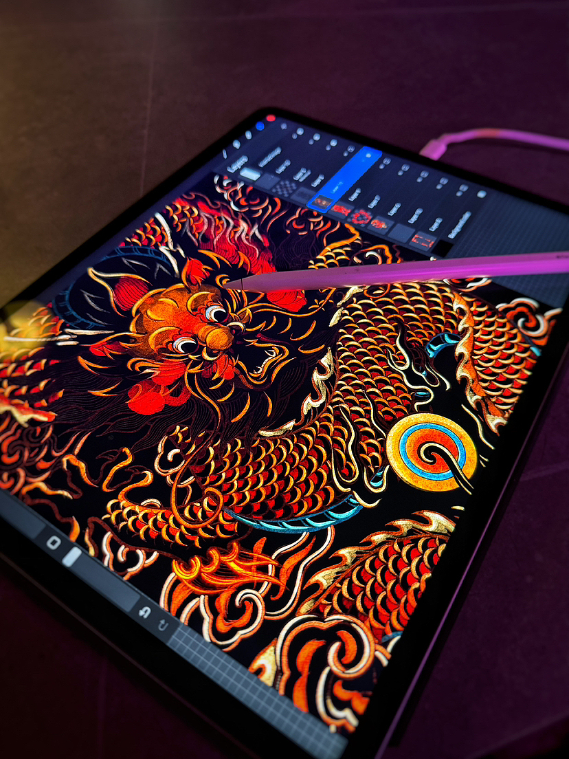 一组数码绘画的高光层，满满的赛博朋克感！（图ZMzU4MjEzMjYw） - 艺术插画 - 站酷设计师亦闳原创素材 - 站酷ZCOOL