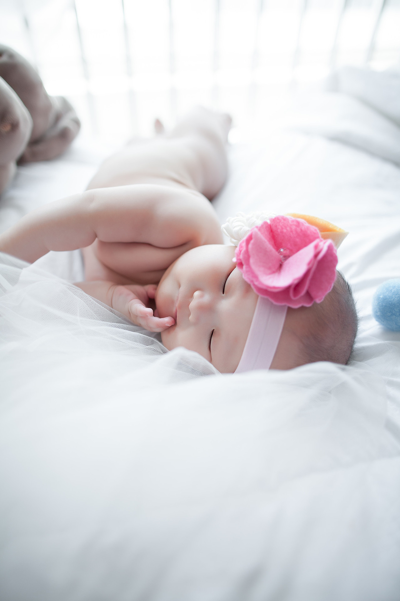 宝宝带来的幸福满满