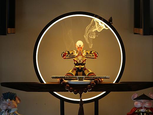 《一念》倒流香灯光摆件