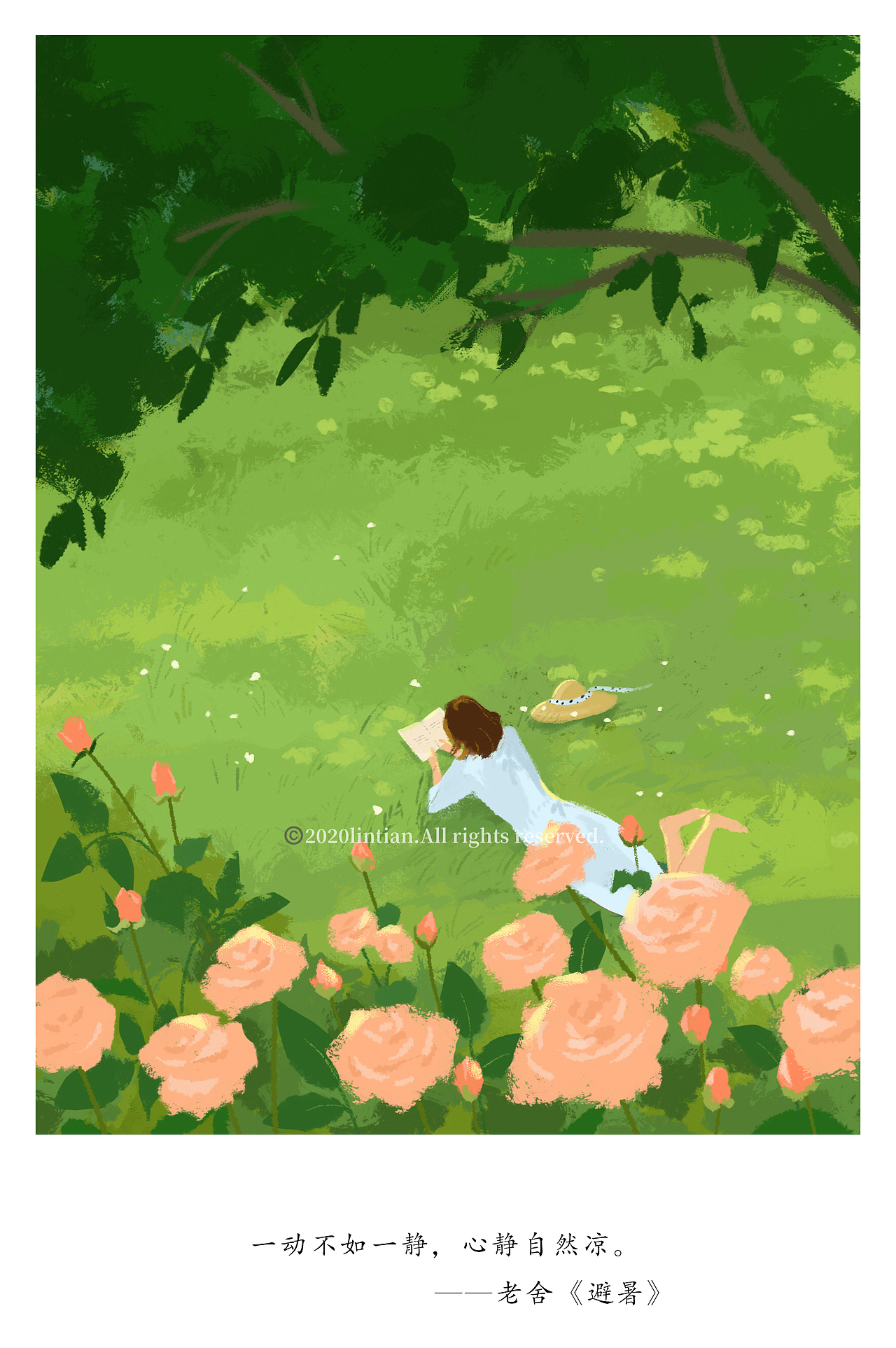 四季插画回顾 |林田原创