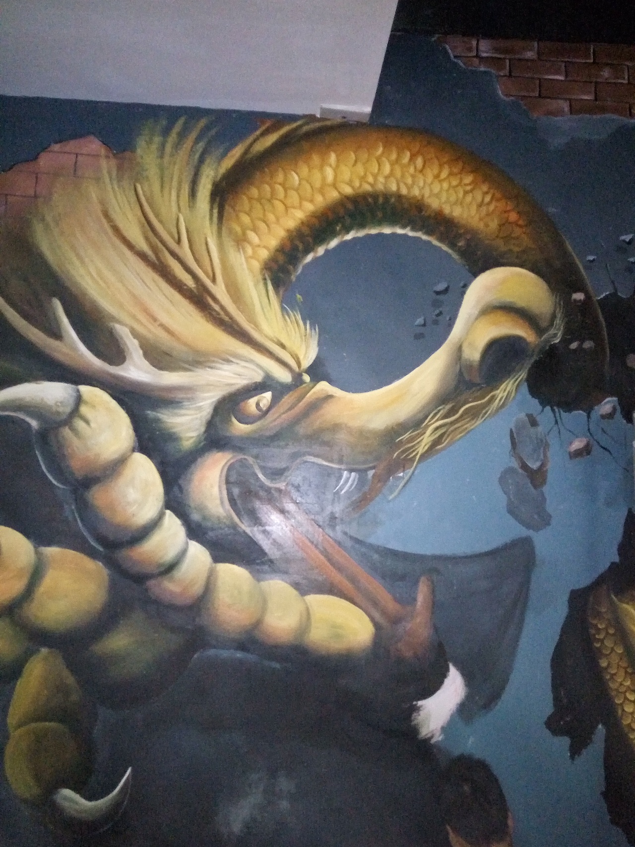 3d墙绘,3d立体画,3d墙画,成都墙绘,成都壁画|插画|新锐潮流插画|新