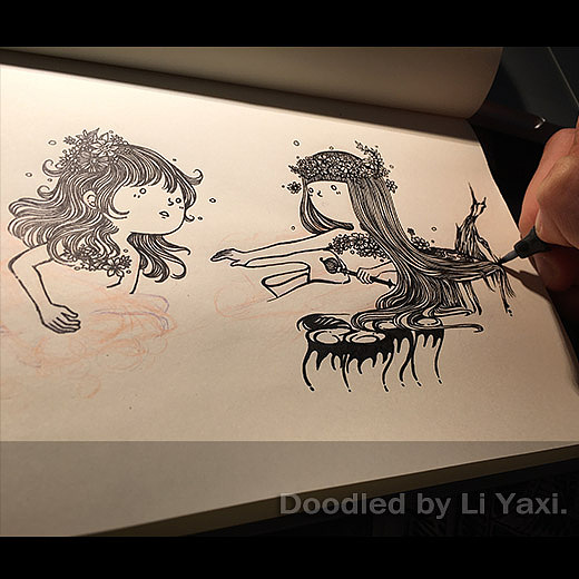 随花轻想.（图ZNTk2NDEzODA=） - 其他 - 站酷设计师桃子Degas原创素材 - 站酷ZCOOL