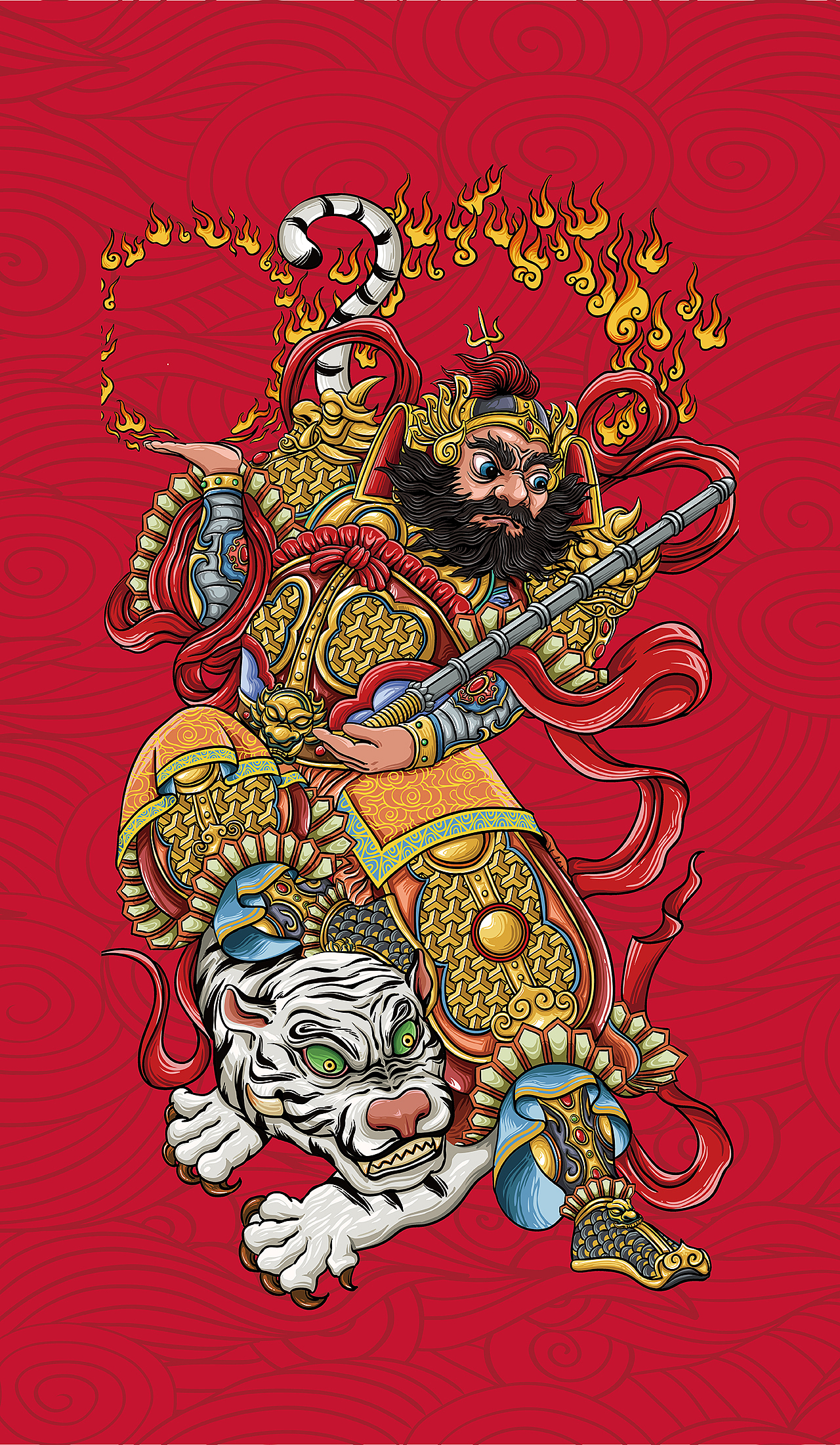 神荼郁垒—神将