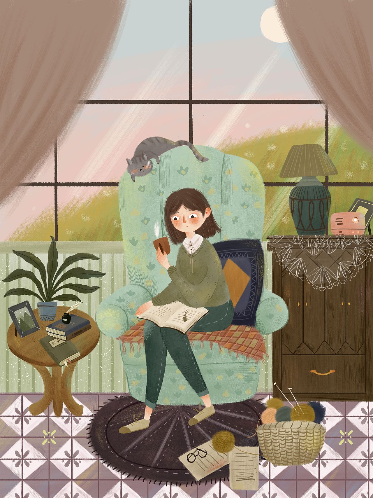 儿童插画（图ZMTczMTMyNTg4） - 儿童插画 - 站酷设计师七禾页_七七原创素材 - 站酷ZCOOL