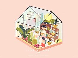 简约插画