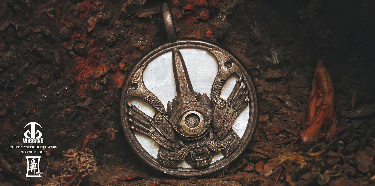 WICCANS巫羿原创设计——武士将领吊坠