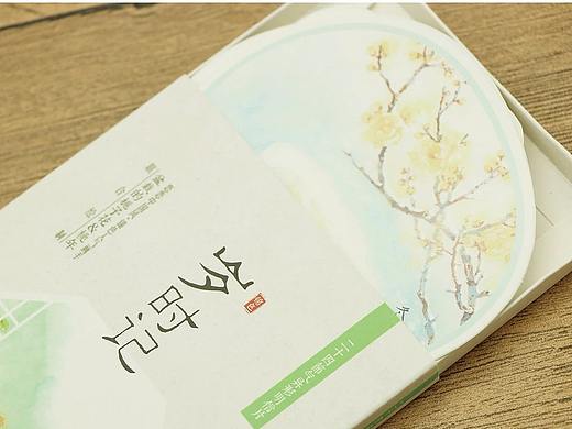 24节气扇形明信片（抽盒）