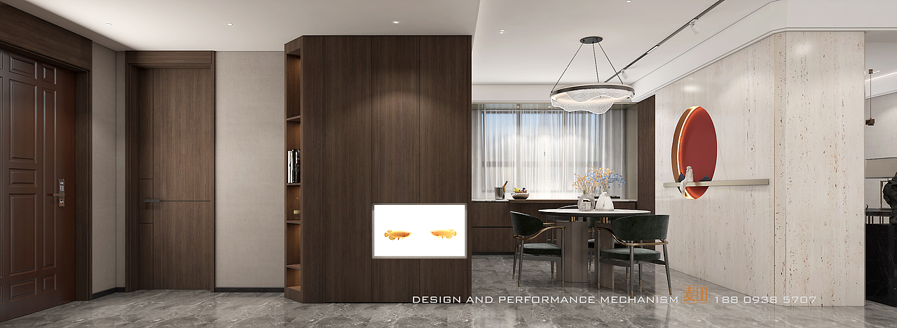 新中式的风格呈现