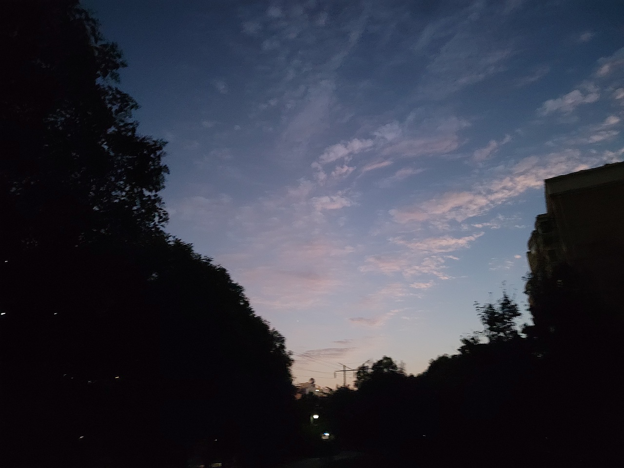 傍晚风景—手机拍摄