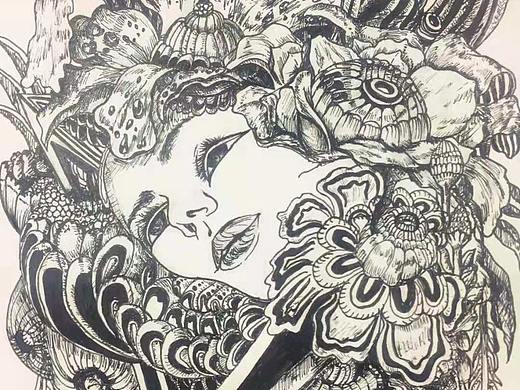 黑白插画练习