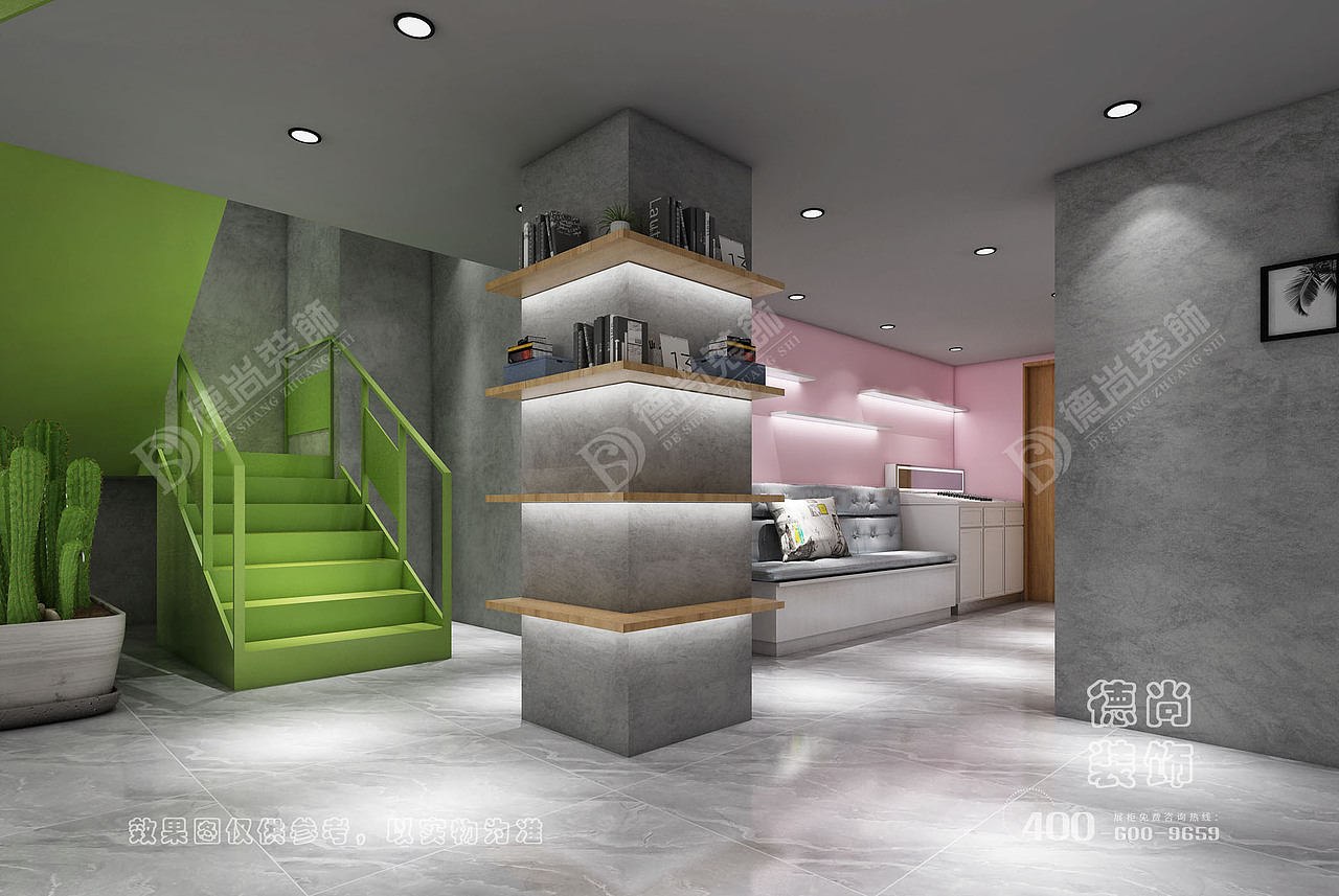 现代极简眼镜店设计