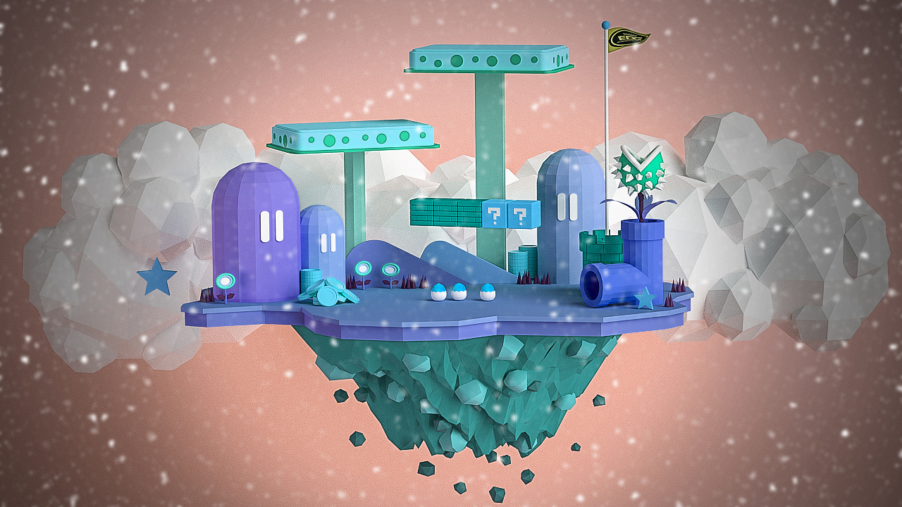 超级马里奥（图ZMjc2ODE2MDYw） - 场景 - 站酷设计师隔壁招财猫原创素材 - 站酷ZCOOL