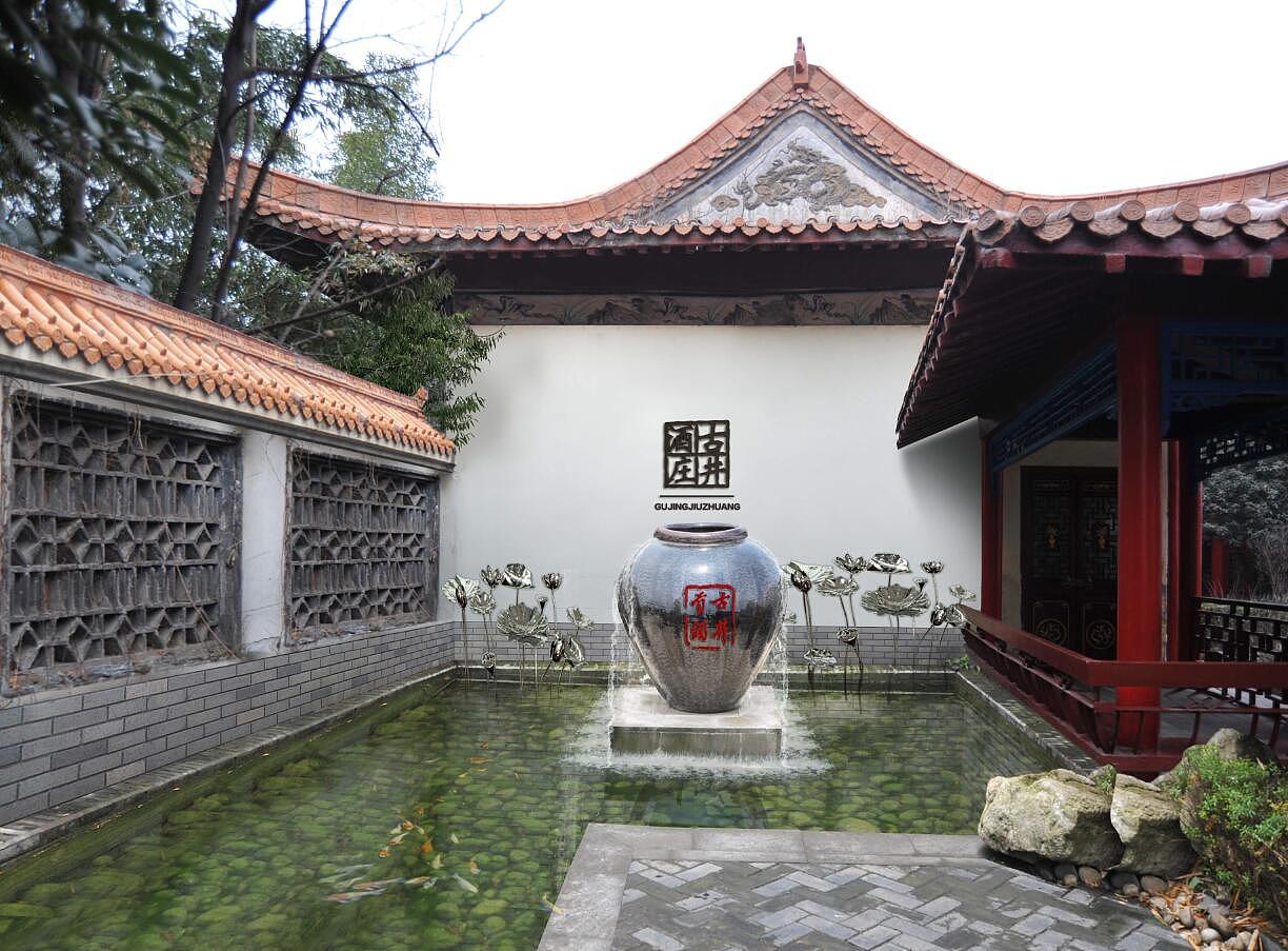 创意导视、标识-古井贡（图ZNjU0OTI0Mjg=） - 商业空间设计 - 站酷设计师闲一城原创素材 - 站酷ZCOOL