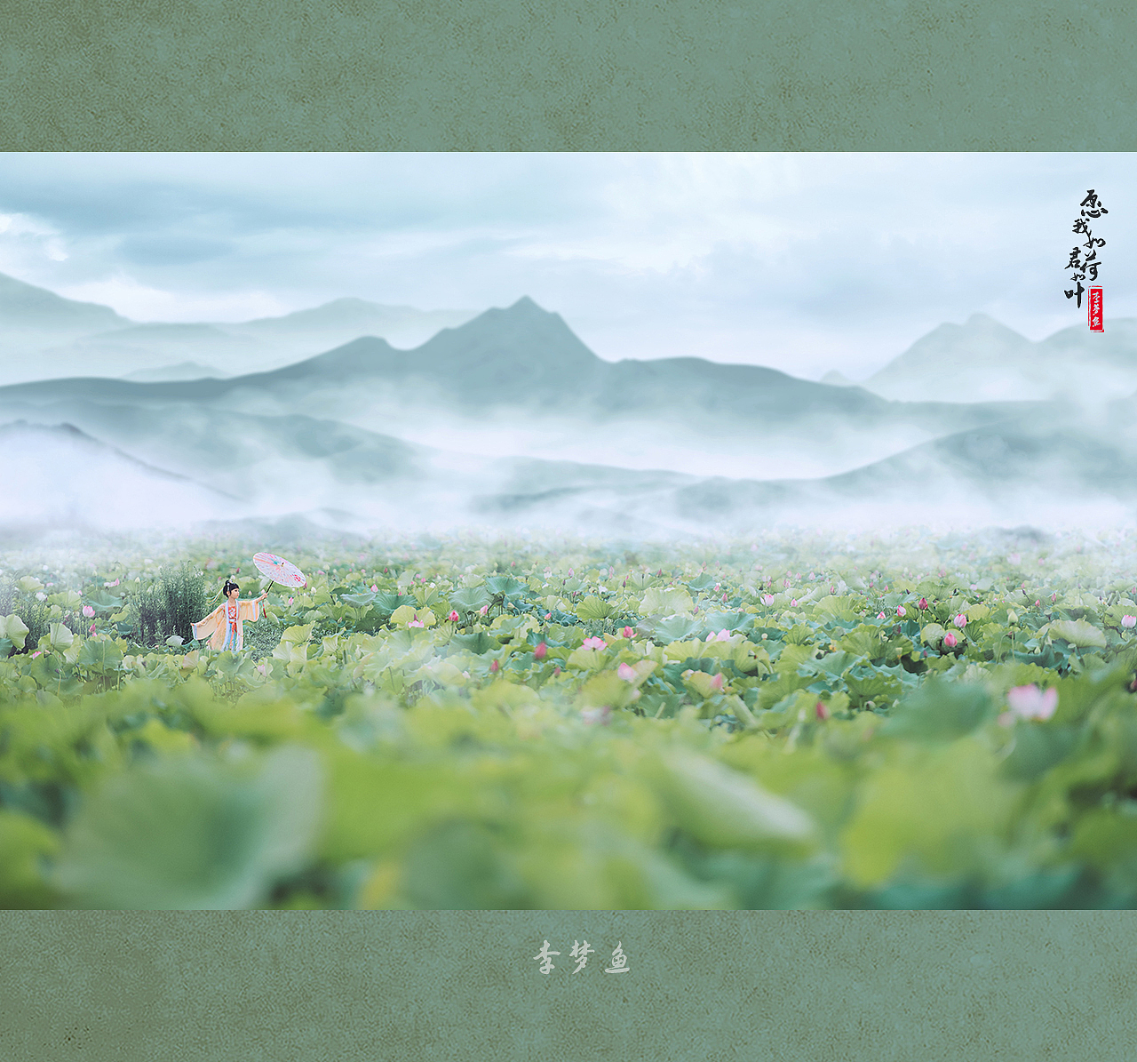 愿我如荷君如叶