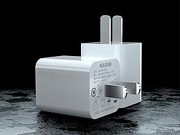 充电器详情产品OC渲染