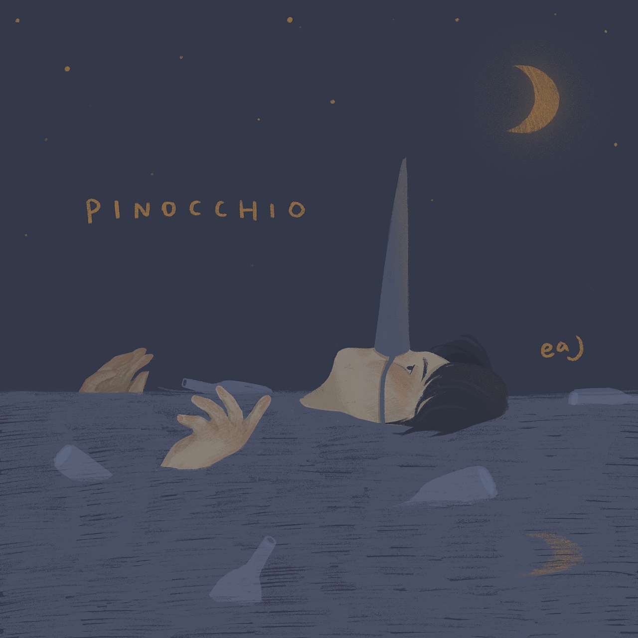 Album Cover Design for eaJ（图ZMjA4OTczMzM2） - 商业插画 - 站酷设计师Teiteicui原创素材 - 站酷ZCOOL