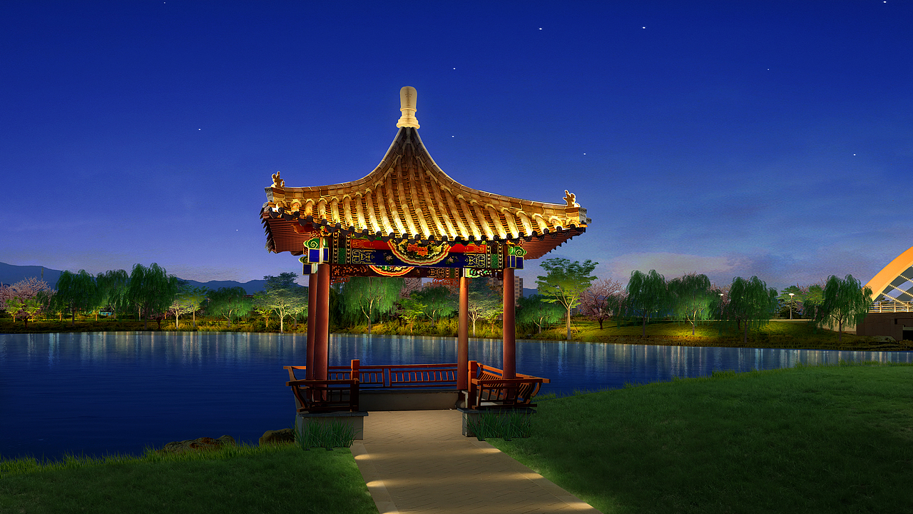 照明设计（图ZMTk5NjkyNTQ4） - 景观设计 - 站酷设计师鼎立照明设计原创素材 - 站酷ZCOOL