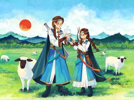 春日游弋（个人主页-ZNjI5NzkwOTI=） - 商业插画 - 站酷设计师十九乌衣巷原创素材 - 站酷ZCOOL