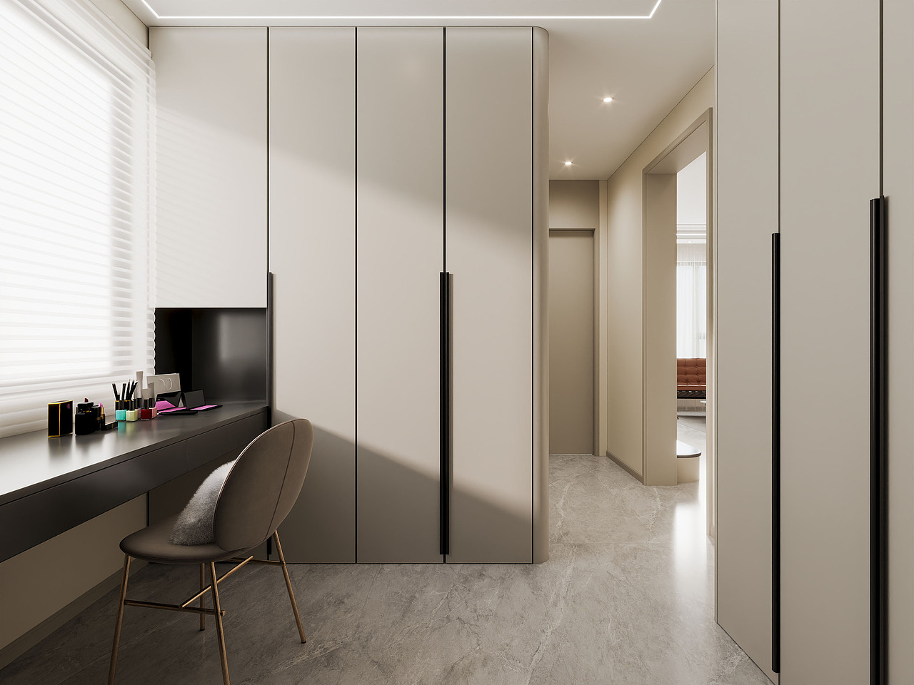 现代风格效果图,接酷家乐效果图代画