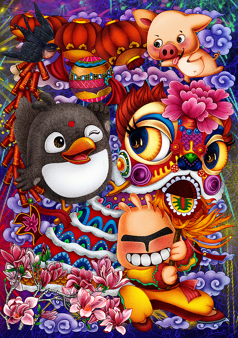 2019年节气部分（图ZMTU3NjM3NjQw） - 商业插画 - 站酷设计师wtt861104原创素材 - 站酷ZCOOL