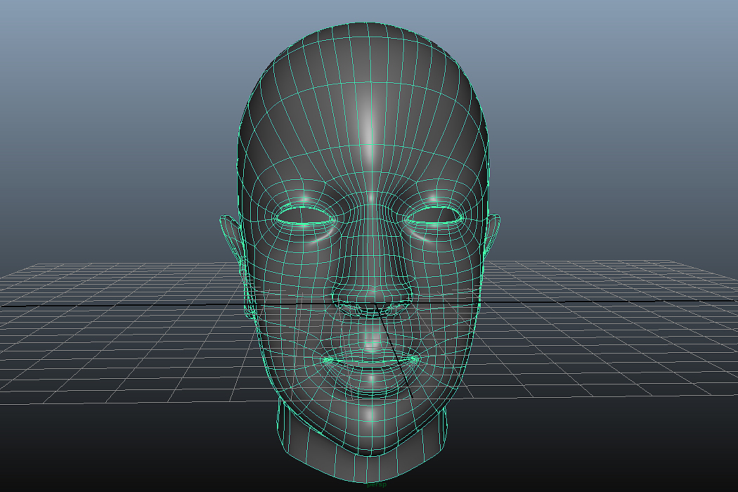 maya头部建模|三维|人物/生物|aaa劼_原创作品-站酷(zcool)