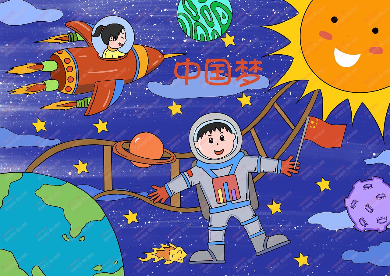 小康中国梦电脑绘画小康中国梦绘画中国梦绘画