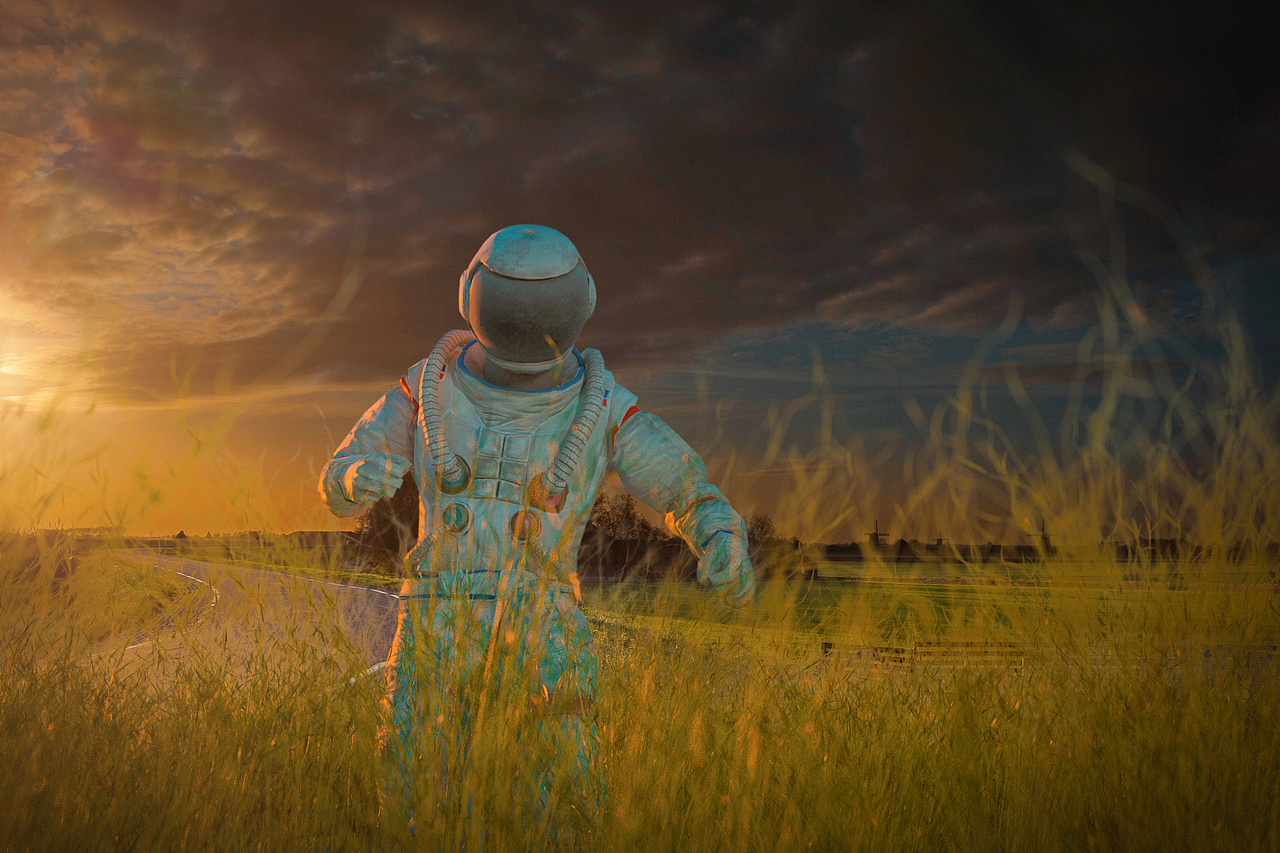 孤独的宇航员+日常练习（图ZMTg4MTI0NDUy） - 场景 - 站酷设计师Deep_breaths原创素材 - 站酷ZCOOL