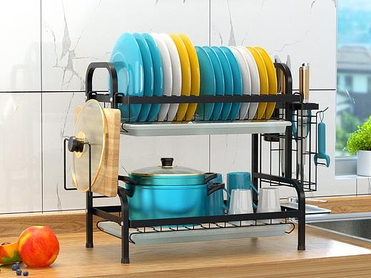 碗碟架产品动画C4D三维（个人主页-ZNTc2NDUxMzY=） - 产品 - 站酷设计师雨12原创素材 - 站酷ZCOOL