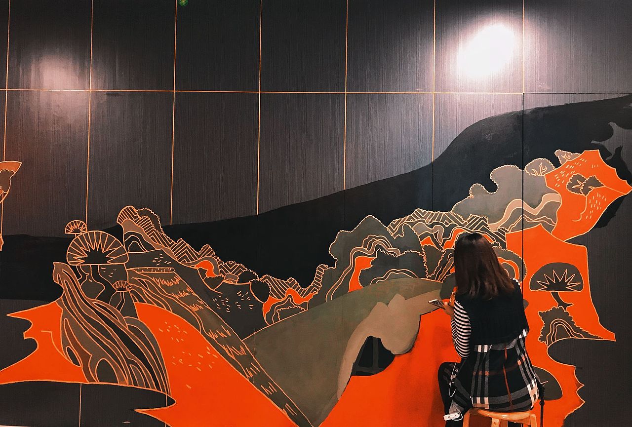 一些之前畫的墻繪作品（圖ZMzY4MTc1OTUy） - 繪畫 - 站酷設(shè)計(jì)師byRAVEN原創(chuàng)素材 - 站酷ZCOOL