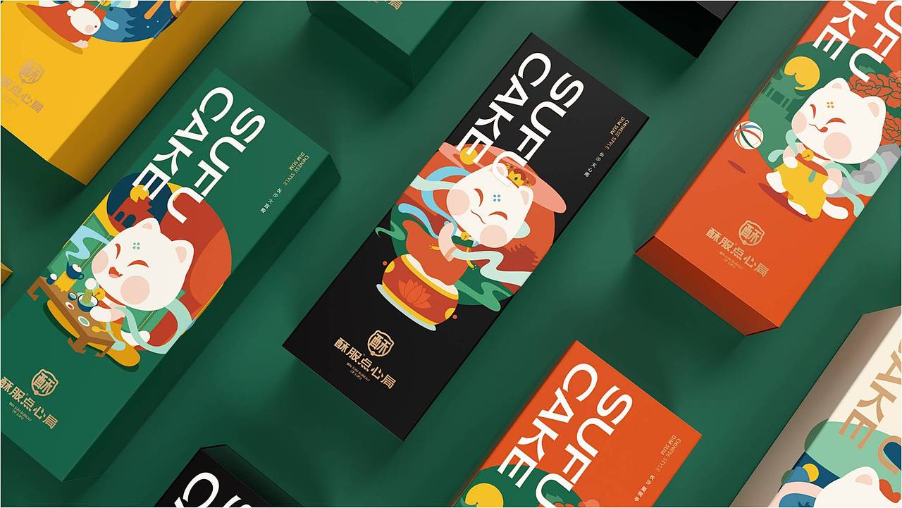 餐饮设计-酥服®点心局（图ZMjc4NTQ0OTE2） - 品牌 - 站酷设计师熊猫创意原创素材 - 站酷ZCOOL