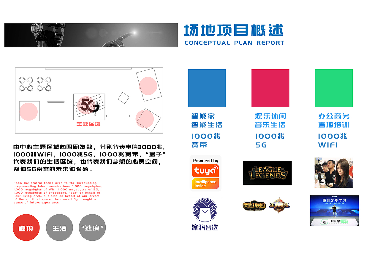 电信触碰未来临展设计