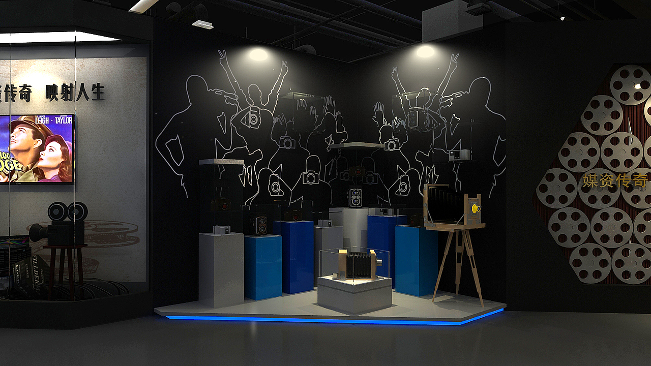 展厅博物馆设计（图ZMjY3NDk4MjA0） - 展陈设计 - 站酷设计师青椒土豆片0原创素材 - 站酷ZCOOL