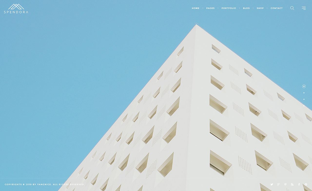 Spendora建筑设计官网设计（图ZMTQzODk2MjI0） - 企业官网 - 站酷设计师hoooohi原创素材 - 站酷ZCOOL